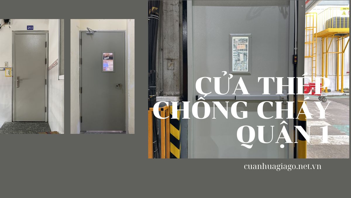 Giá cửa thép chống cháy quận 1