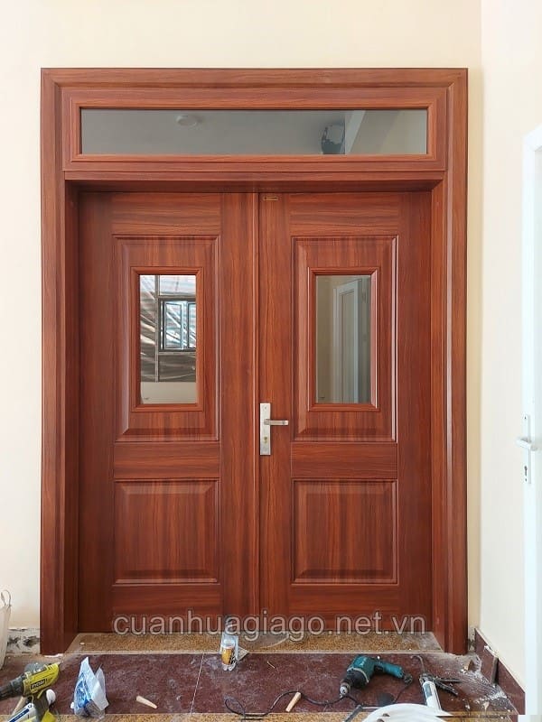 Mẫu cửa 2 cánh cho cửa chính phụ