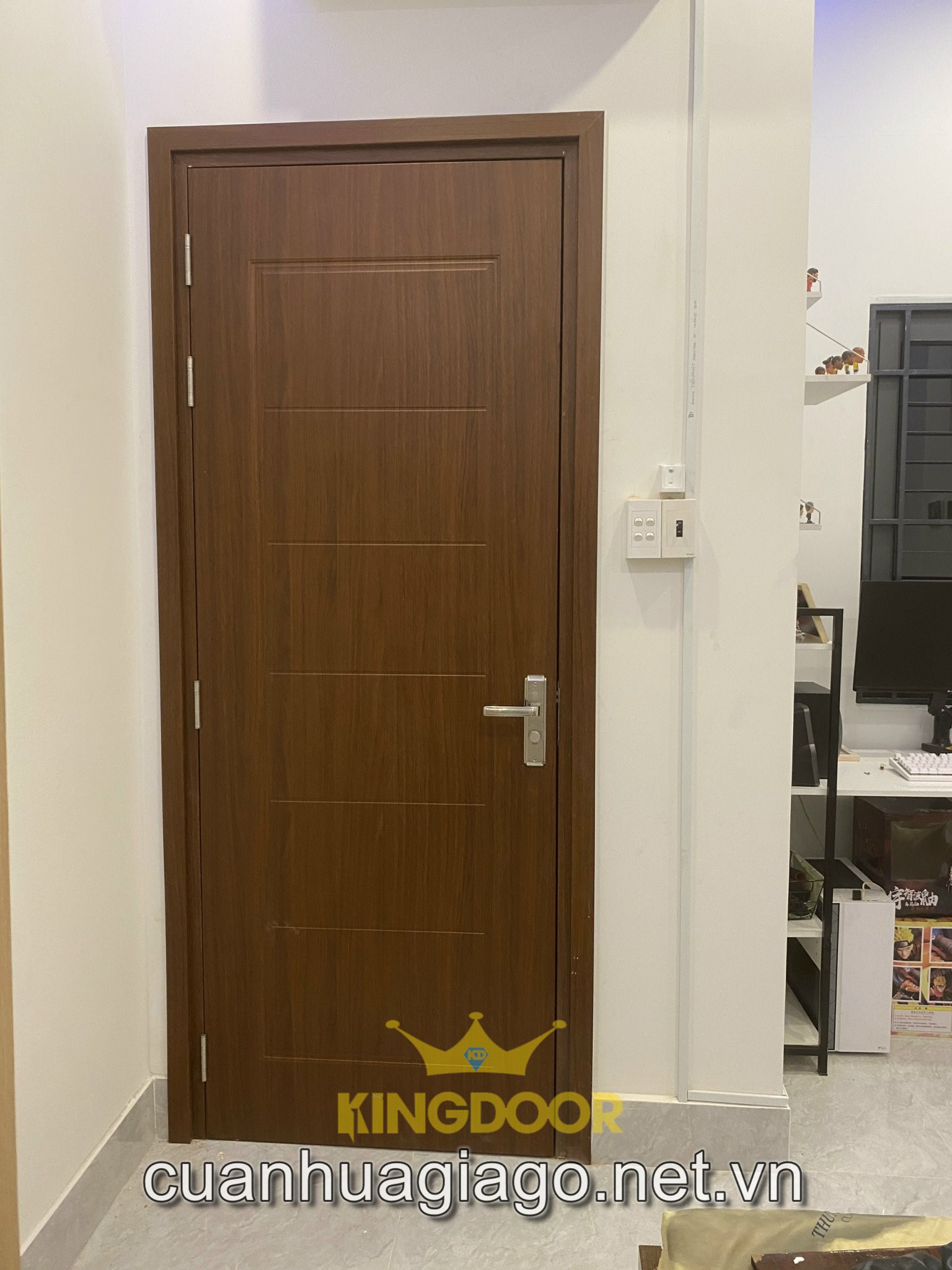 Cửa nhựa Composite vân gỗ