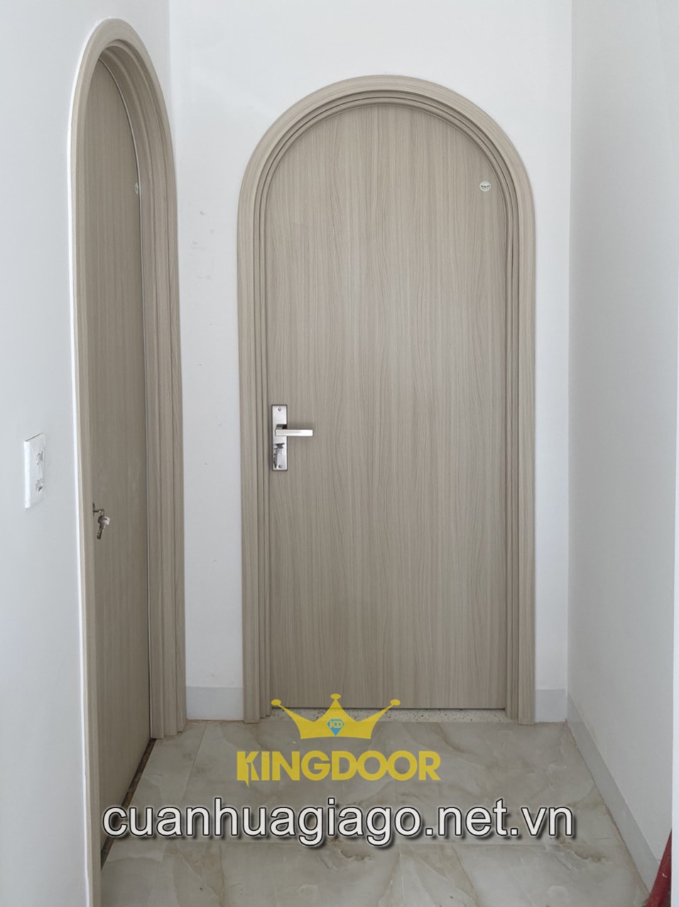 Cửa vòm cong đẹp cho ngôi nhà
