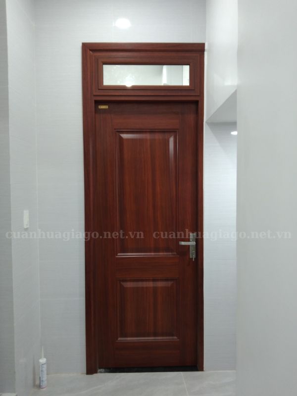 Cửa thép vân gỗ 1 cánh phòng ngủ