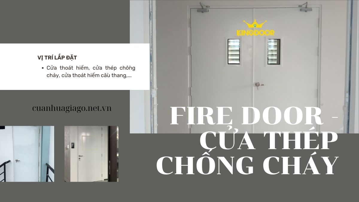 Cửa thép chống cháy tại Nha Trang