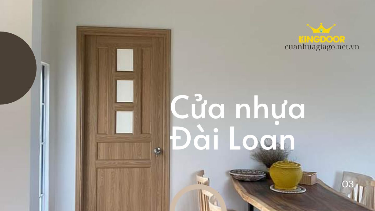 Cửa nhựa Đài Loan tại Long An