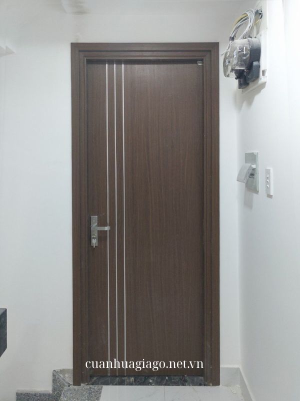 Cửa nhựa Composite chỉ nhôm Cam Lâm
