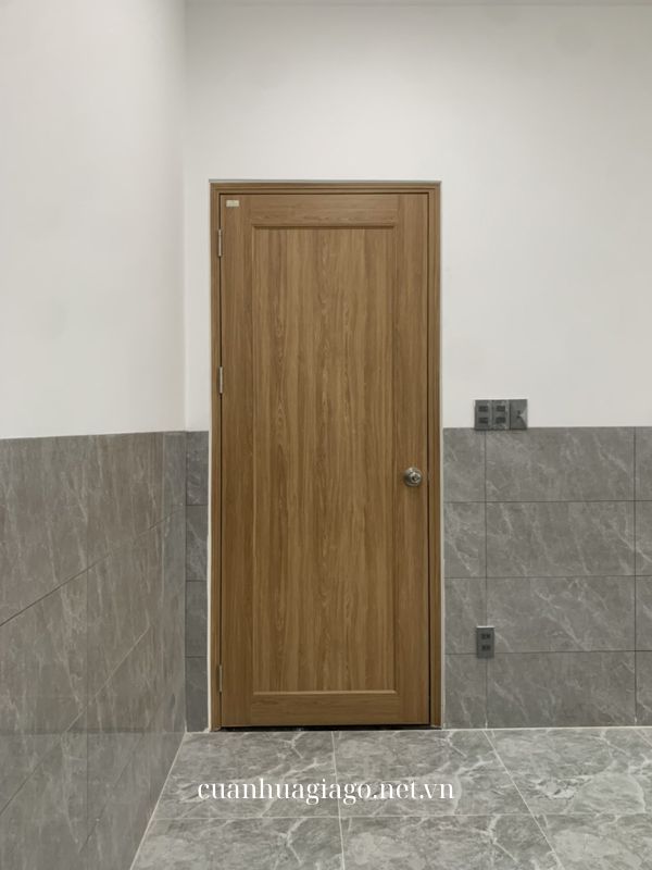Cửa nhựa ghép thanh vân gỗ