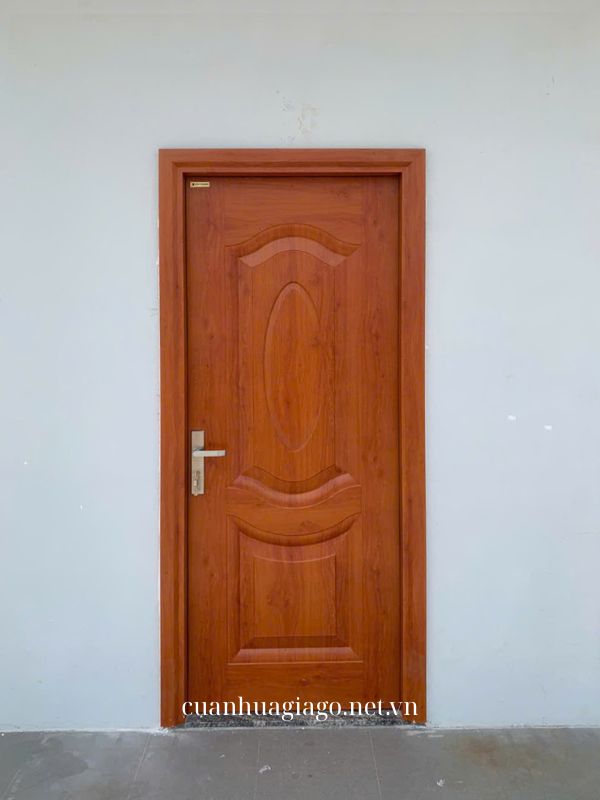 Cửa thép 1 cánh vân gỗ