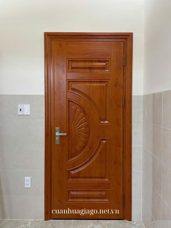 Cửa thép vân gỗ 1 cánh Phan Thiết