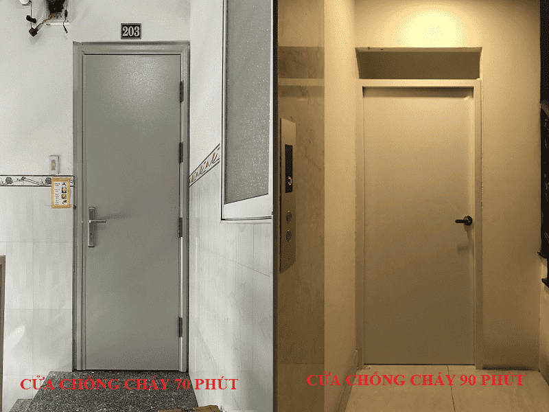 Cửa thép chống cháy đạt kiểm định Nha Trang